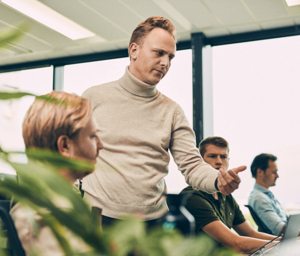 matchlab medewerkers aan het werk